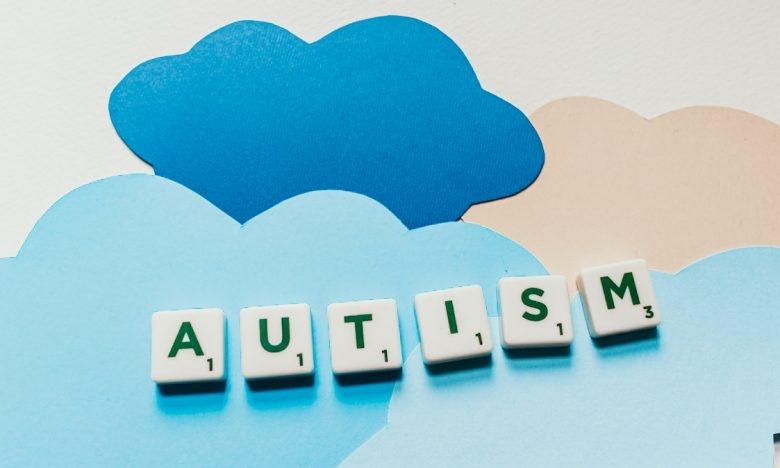 word Autism spelt out with puzzle pieces