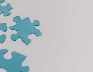 blue puzzle pieces